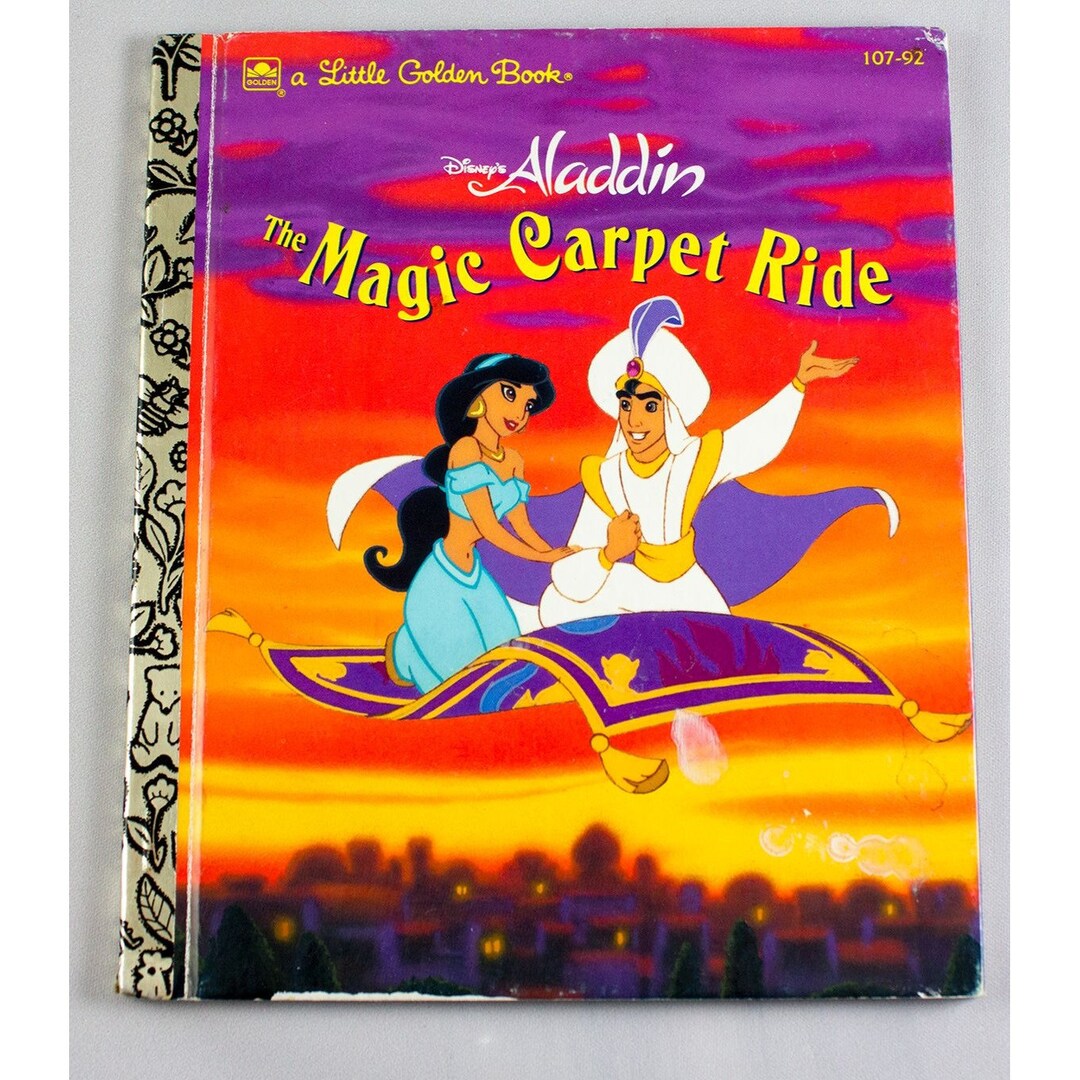 Disney's Aladdin the Magic Carpet Ride A Little Golden Book 107-92