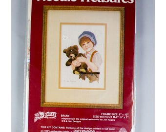 Needle Treasures Stickpackung 00712 Jan Hagara Collectibles Jane 13x18cm NEU