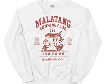 Malatang Running Club Crewneck, SVT, GOSE Kpop Inspired Tee