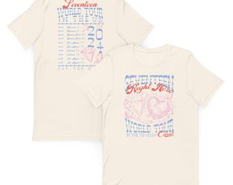 SVT Right Here Tour 2024 Tee | Bella + Canvas Unisex Tee