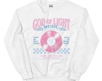 God of Light Music Recording Studio Crewneck, SVT, GOSE Kpop Inspired