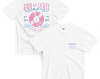 God of Light Music Recording Studio T-Shirt, SVT, GOSE Kpop Inspired