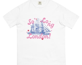 Fourth of July TS Inspired Tee, So Long London, Swift Inspired Tee, Comfort Colors