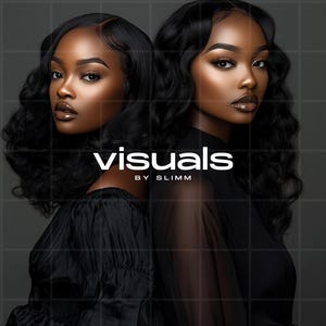 African American Model Stock Photo: Beauty & Makeup, Hair Website (Digital Download)