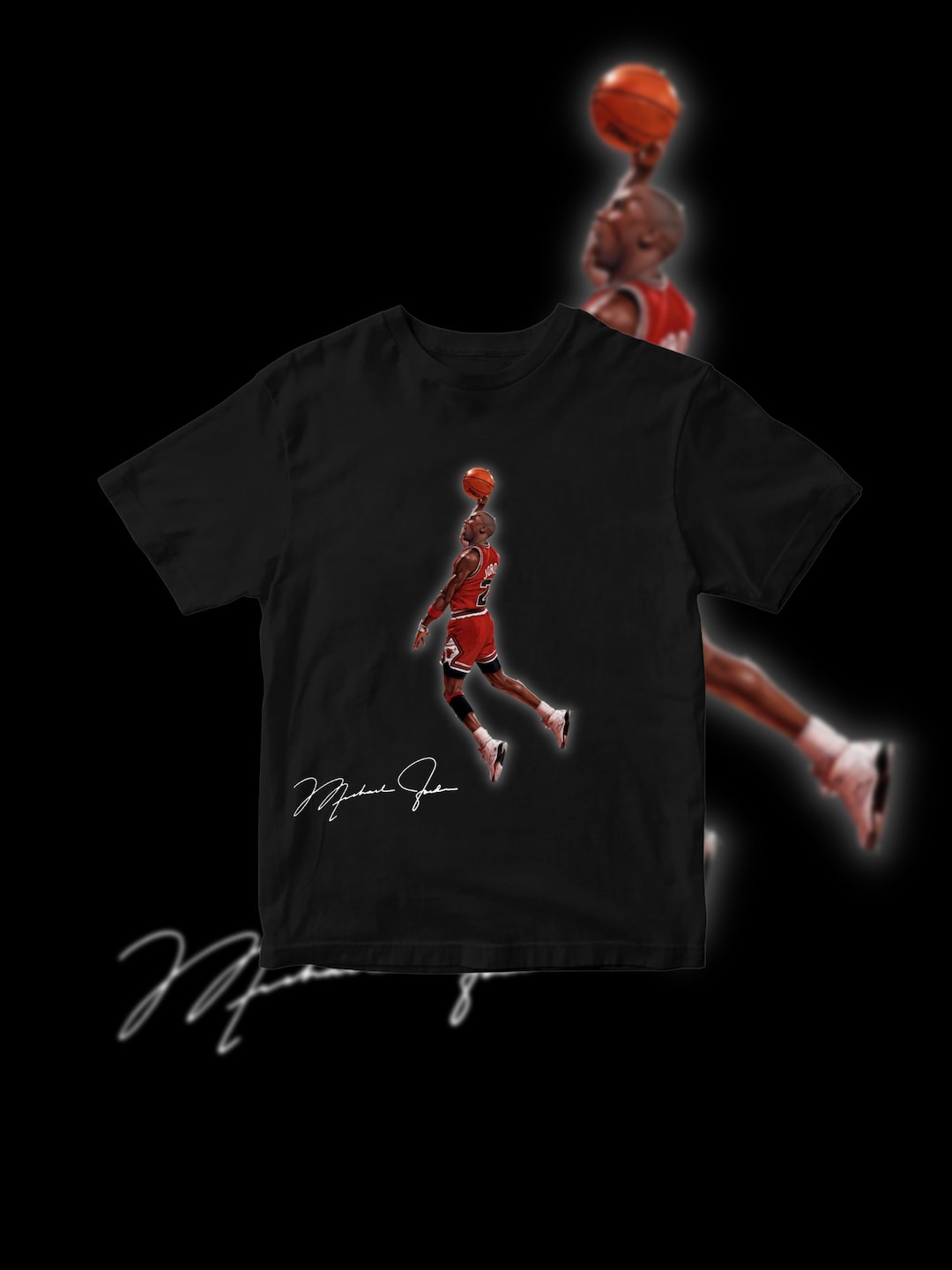Michael Jordan Tshirt Design Downloadable Tshirt Design, Png File