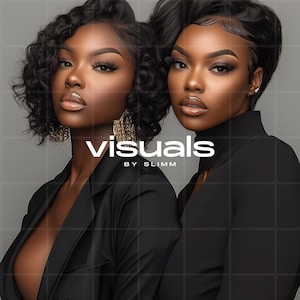 AI-Generated Black Woman Stock Photos: HD African American Beauty Images