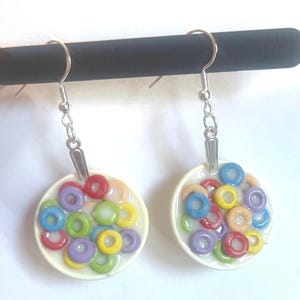 Fruit Loop Cereal Earrings