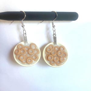 Cheerios Cereal Earrings