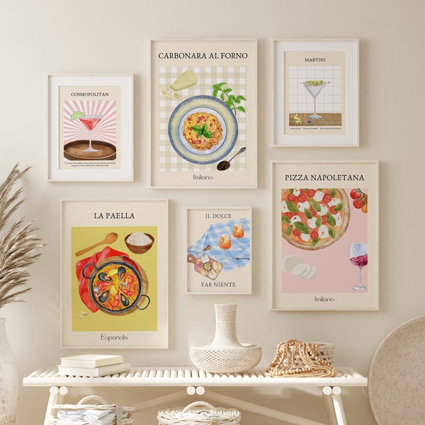 small kitchen wall prints - etsy Images High Quality... Prints for Kitchen - Etsy