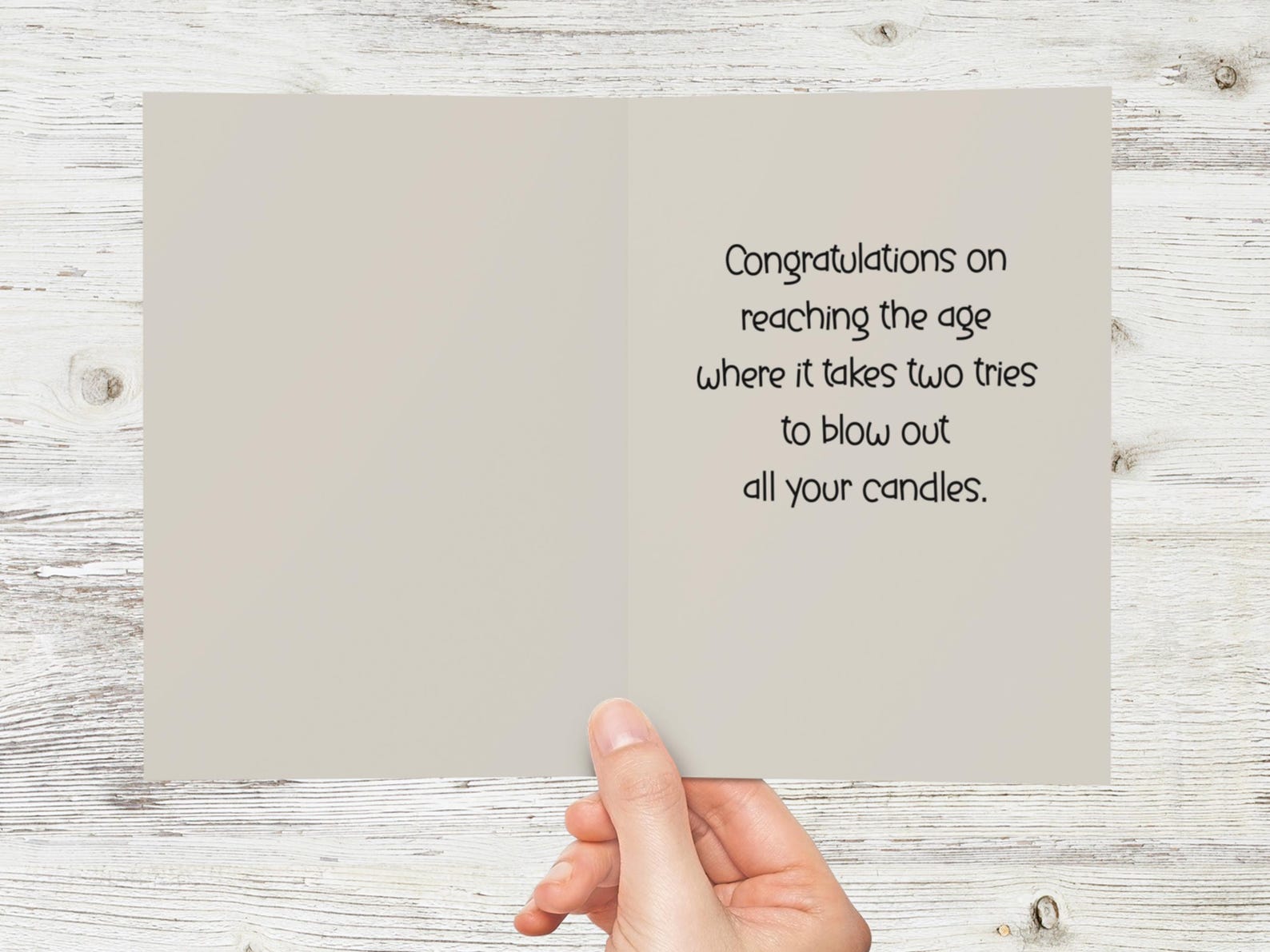 Funny Birthday Sentiments 'for the Inside' Digital Stamps, Card ...