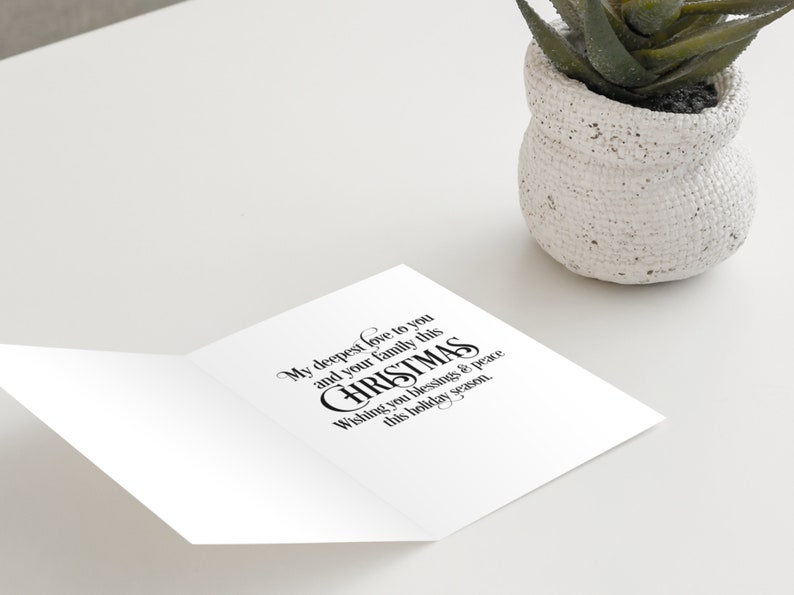 Christmas Sentiments for the Inside for Those Struggling With Loss or