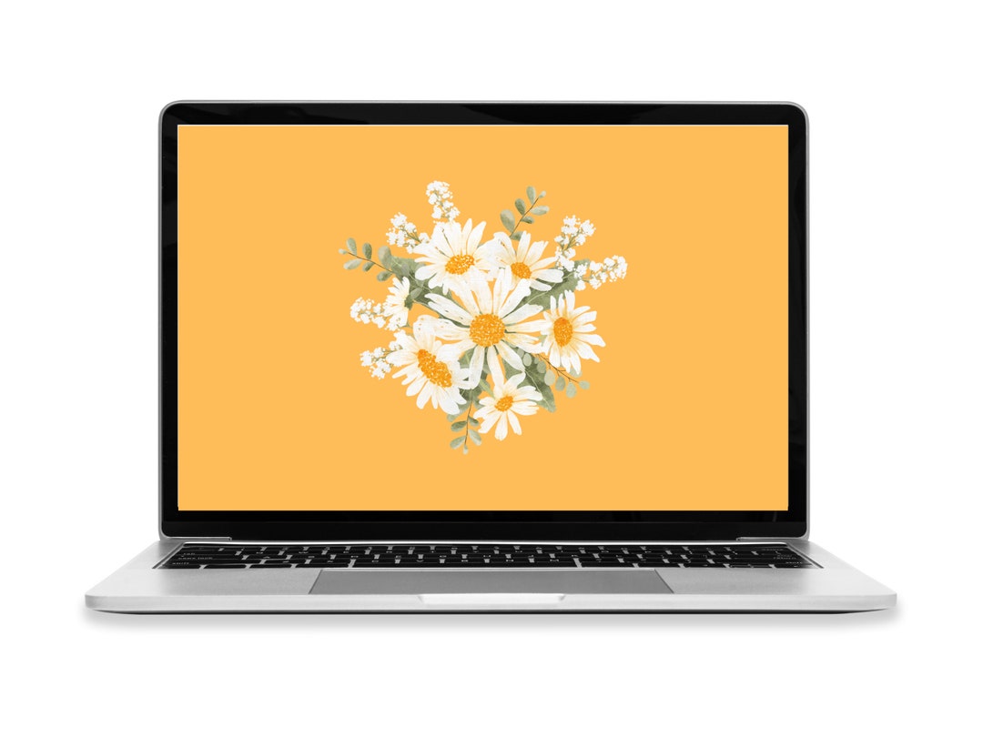 Gelbe Blume Minimal Desktop Tapete, Desktop Hintergrund, Ästhetischer  Hintergrund, Minimal Tapete, Blumen Hintergrund - Etsy Österreich, image size:1080x810