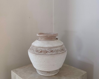 Beautiful pottery vase object