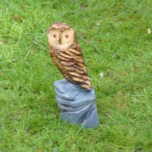 Chainsaw Carved Owl