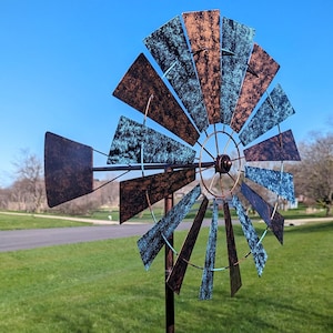 Prairie Windmill Wind Spinner