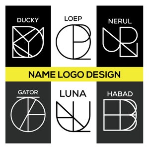 Diseño de tatuaje con logotipo de nombre personalizado, logotipo de letra, logotipo inicial minimalista moderno, logotipo de monograma, archivo digital de arte lineal geométrico del logotipo de TikTok