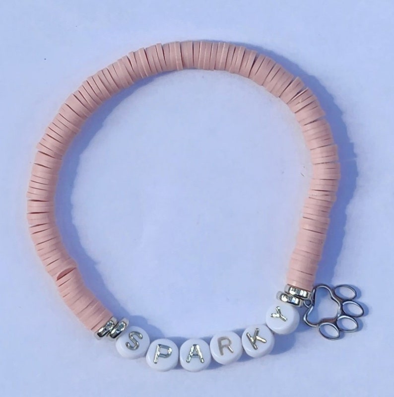 Custom Pet Charm Bracelet Pet Lover Pet Memorial Bracelet Etsy