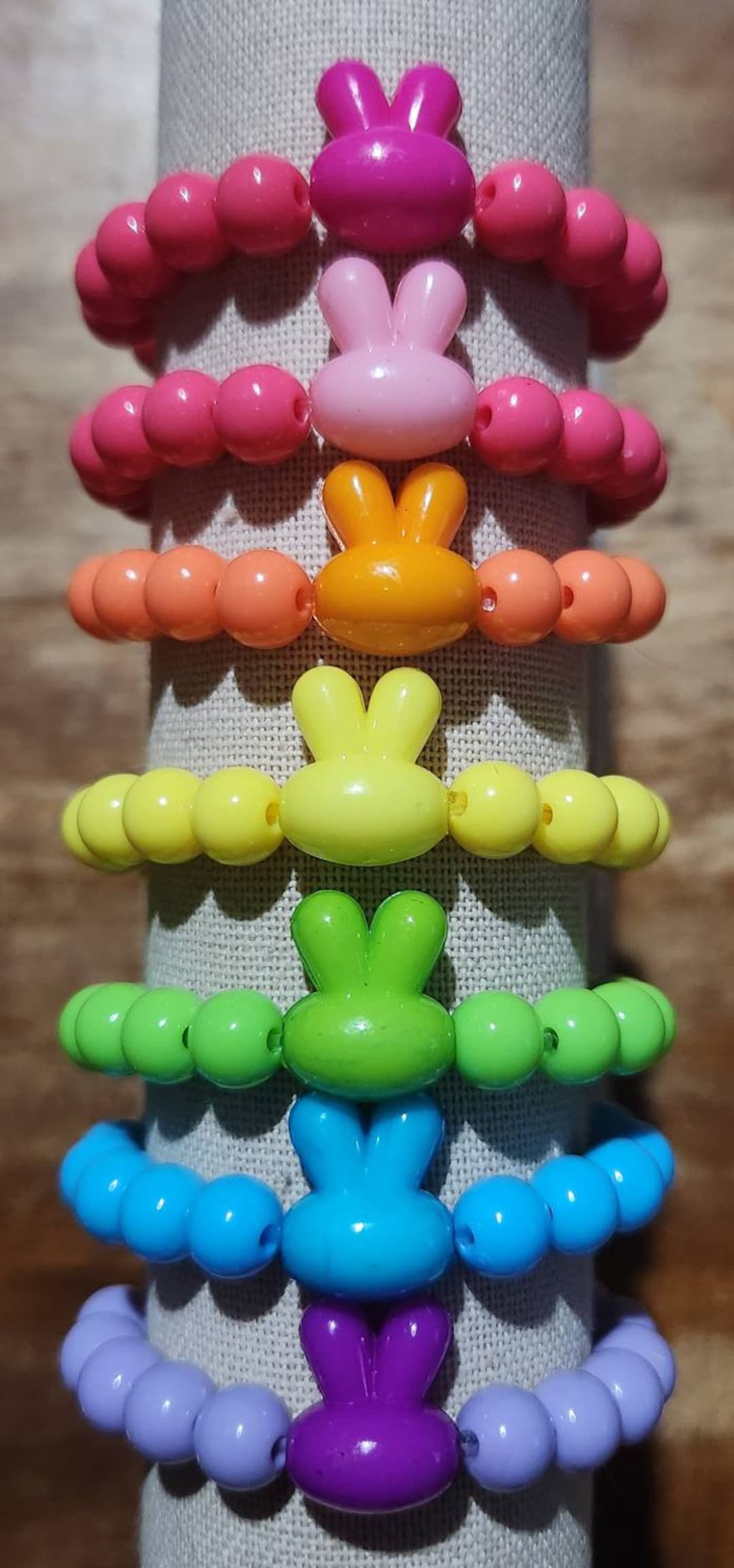 Bunny Beaded Bracelet Teenager Gift Easter Giftspring Jewelry Special