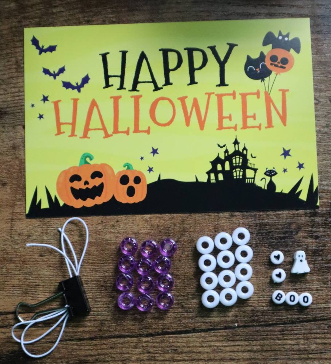 DIY Halloween Bracelets Jewelry Kits Handmade Jewelry Kids Gift Fall ...