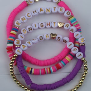 lyrics friendship bracelet, Friendship Bracelet, Album Bracelet, Teen gift