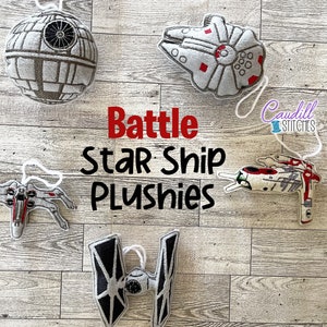Battle Star Ships, Universe Wars, Felt Plush Toys, Baby Mobile, Nursery Decorations, Baby’s Room, Felt Stuffie
