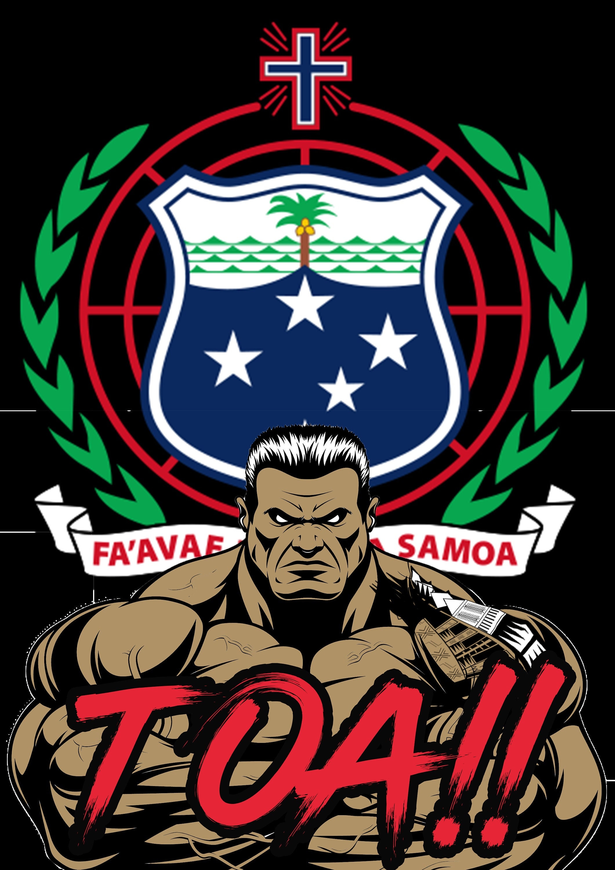 Il Toa Toa Samoa Logo Toa Samoa Original Design – CDP Express