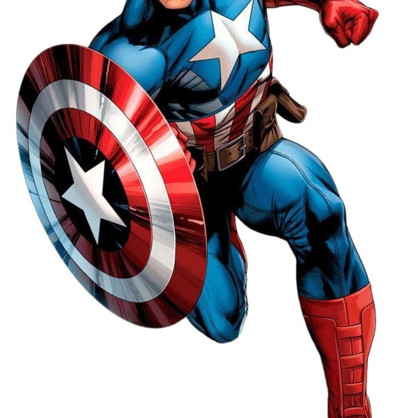 Captain America - Etsy