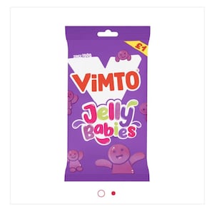 140g Bag Vimto Jelly Babies Gf