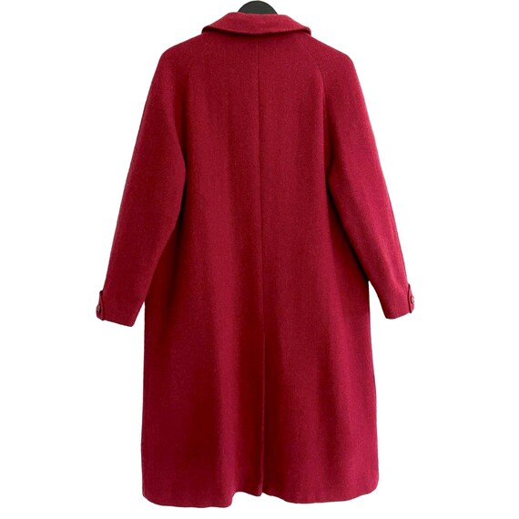 Wool single-sided tweed hourglass coat main image 1