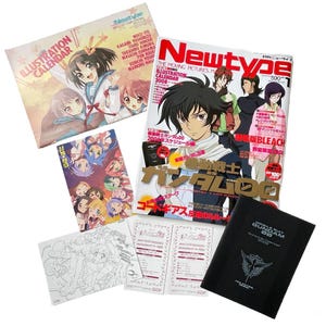 Newtype The Moving Pictures Magazine, January 2008 Japan, Anime, Manga, Illustrations, Calendar, Japanese Pop Culture