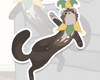 The Fool - Frettchen Sticker