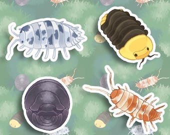 Isopod Sticker Bogen