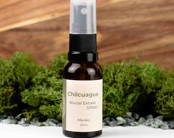 Chilcuague-extractspray | Traditionele worteltinctuur uit Mexico | 20 ml Chilcuague-spray | Heliopsis Longipes | Azteekse gouden wortel