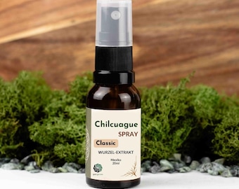 Chilcuague Extrakt Spray | Traditionelle Wurzel Tinktur aus Mexiko | 20ml Chilcuague Spray | Heliopsis Longipes | Aztekische Goldwurzel
