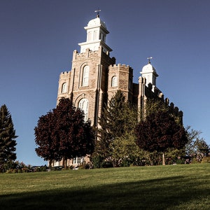 Logan utah temple Landscape