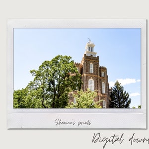 Logan temple |lds temple| digital download| temple art