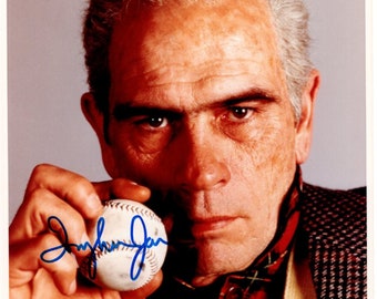Tommy Lee Jones signed autographed 8x10 Ty Cobb photograph  COA