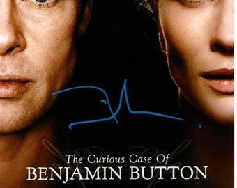 David Fincher signed autographed 8x10 The Curious Case of Benjamin Button photograph BAS Beckett