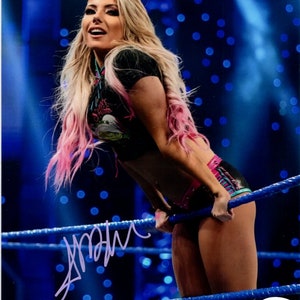 アレクサ・ブリス直筆サイン入り 8x10 WWE レスラー レスリング