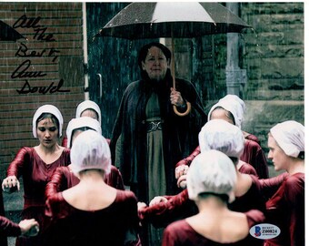 Ann Dowd signed autographed 8x10 The Handmaid's Tale Aunt Lydia Clements photograph BAS Beckett