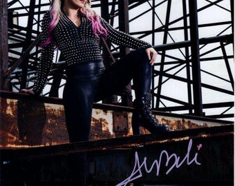 Alexa Bliss signed autographed 8x10 WWE Wrestler Wrestling photograph JSA