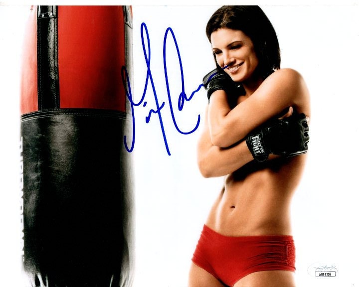 Gina Carano Signed Autographed 8x10 UFC Fighter Photograph JSA Etsy