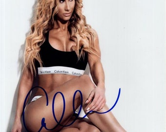 Carmella signed autographed 8x10 WWE Wrestling Wrestler Diva photograph JSA