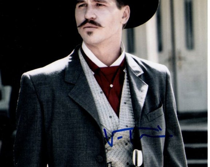 Val Kilmer Kurt Russell Tombstone Autographed Signed 8x10 Photo Reprint - Doc Holliday Wyatt Earp