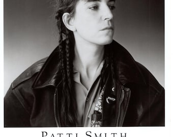 Patti Smith signierte 8x10 Fotografie COA
