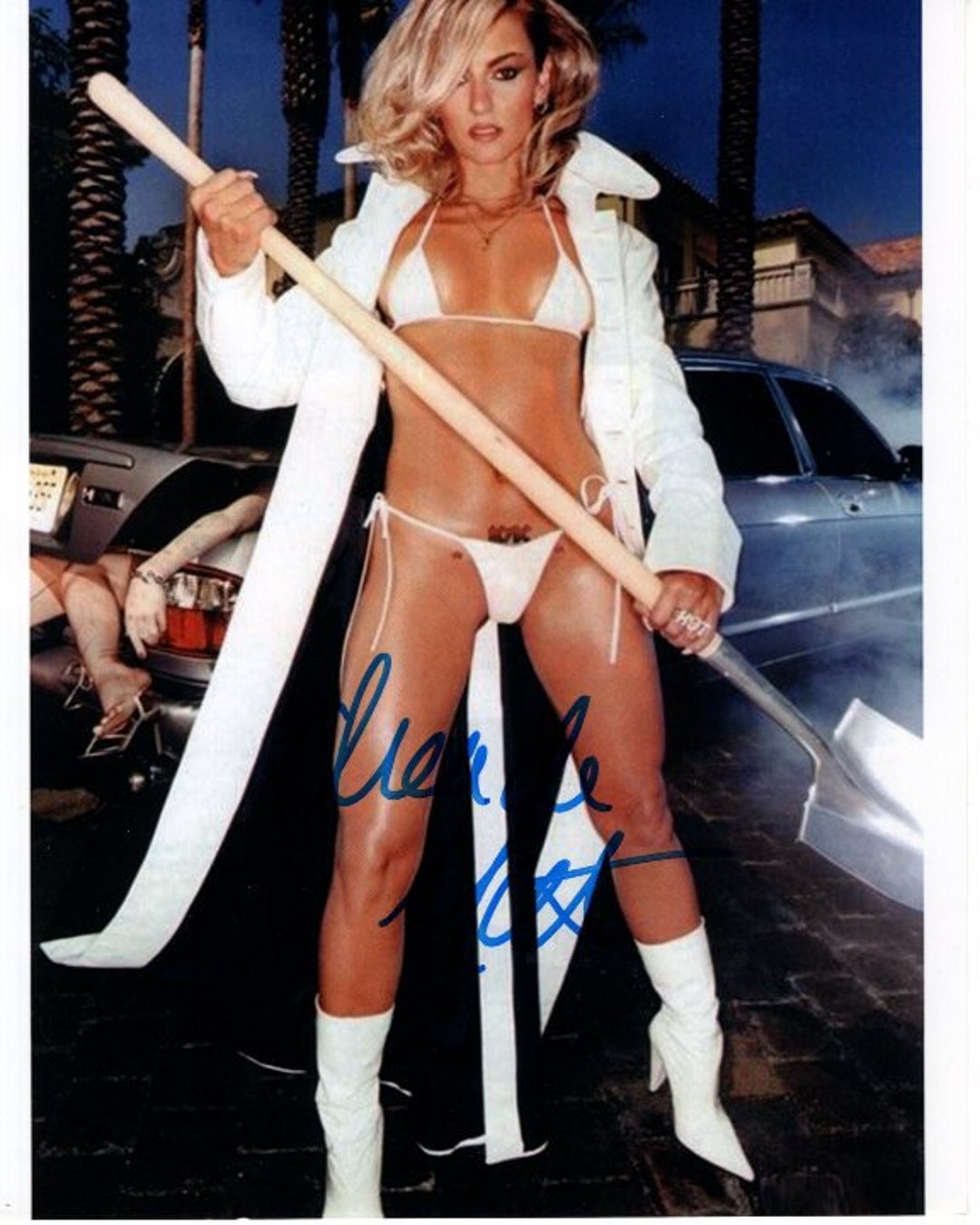 Drea De Matteo Signed Autographed 8x10 Sexy Bikini the Sopranos