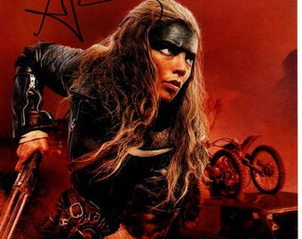 Anya Taylor-Joy signed autographed 8x10 Furiosa Mad Max Fury Road photograph COA