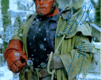 Ron Perlman signed autographed 8x10 Hellboy photograph JSA