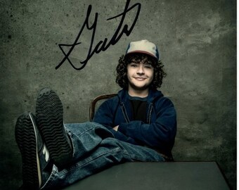 Gaten Matarazzo signed autographed 8x10 photo BAS Beckett