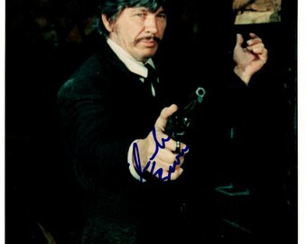 Charles Bronson signed autographed 8x10 Breakheart Pass Deakin photograph  COA